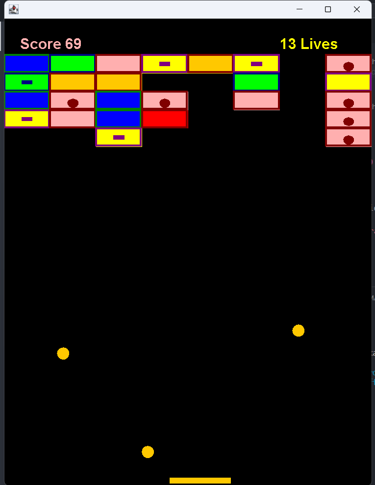 Breakout Game Screenshot